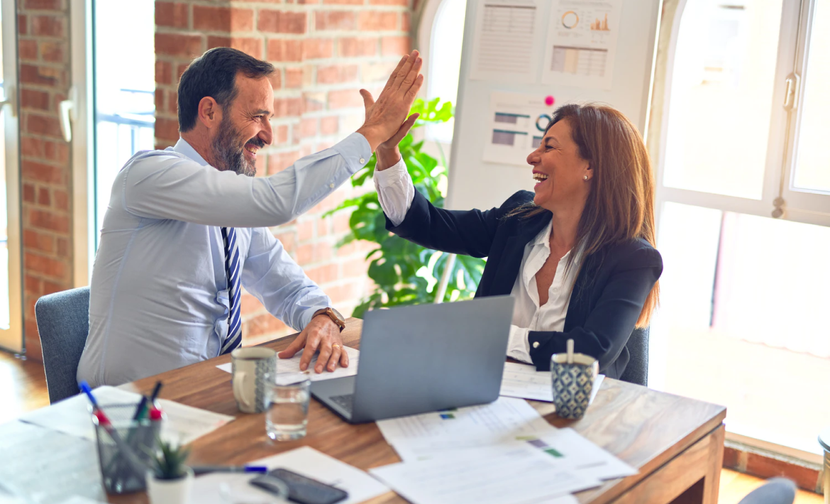Business High Five